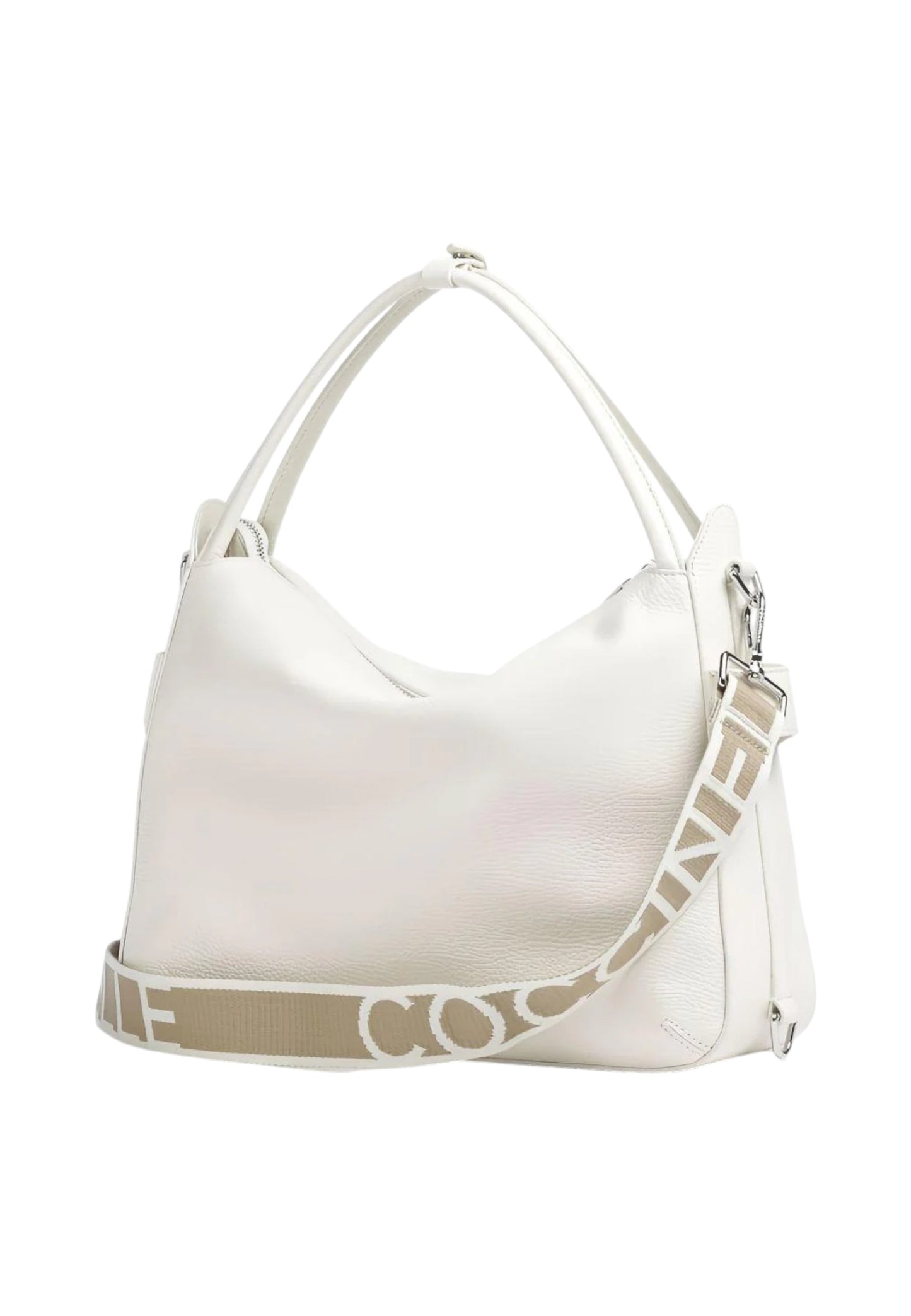 Borsa A Spalla Donna Coccinelle In Pelle Martellata Coccinelle Gretel Ribbon E1U6C180101