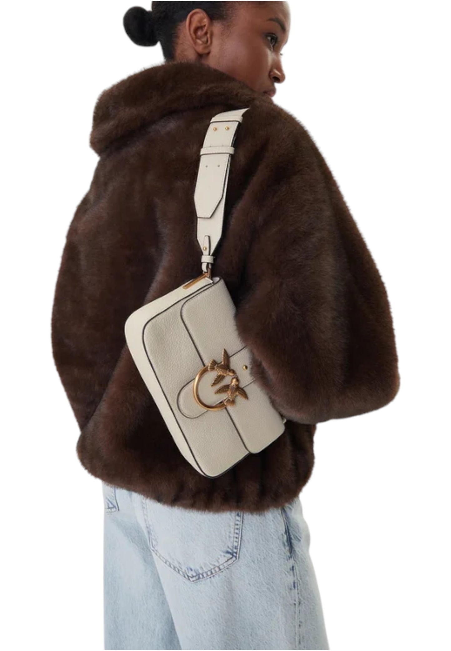 Borsa A Tracolla Donna Pinko  Love One Mini Slouchy 104340A2OX