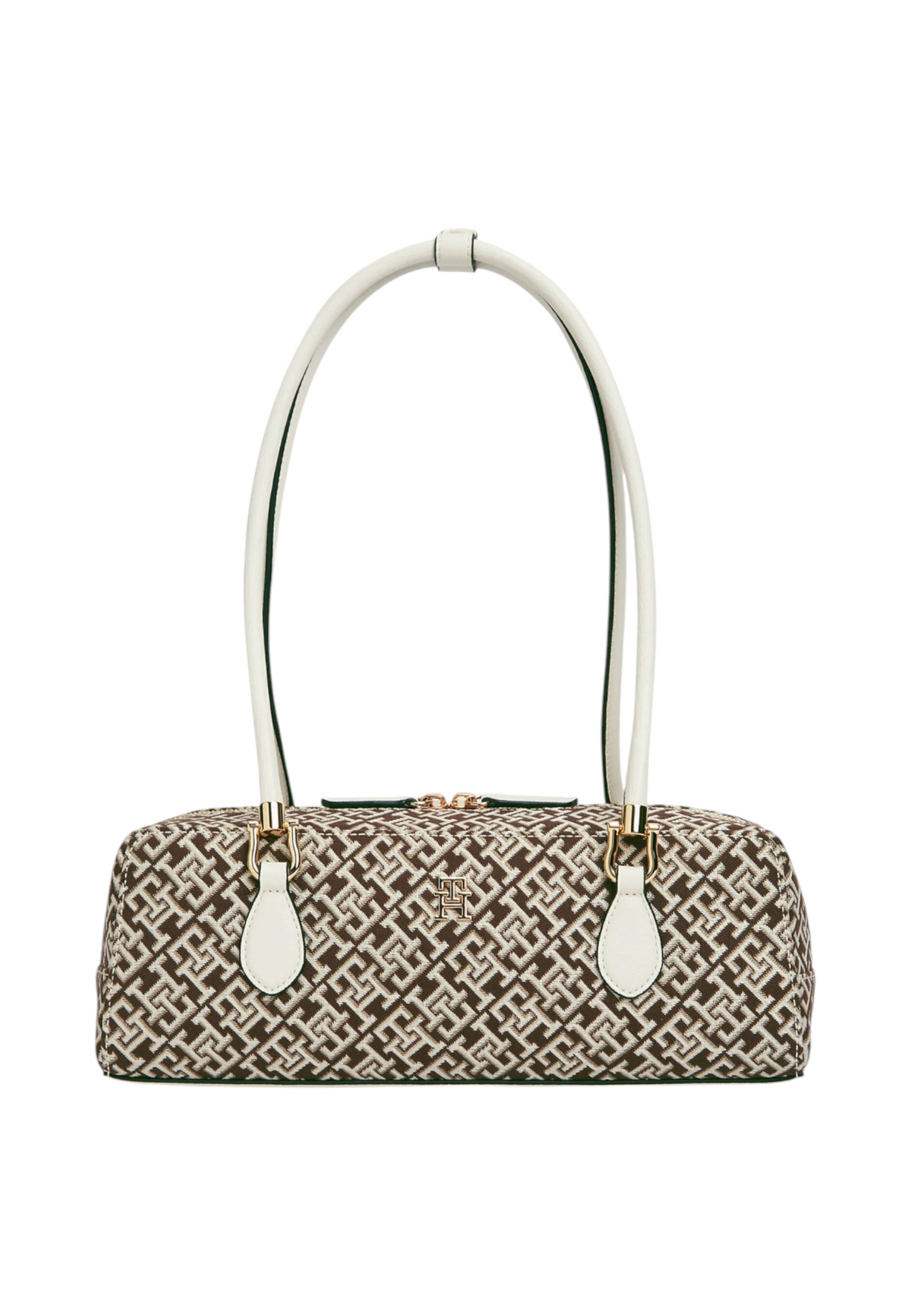 Borsa A Spalla Donna Tommy Hilfiger Shoulder Bag Jacquard Th Grace AW0AW18752