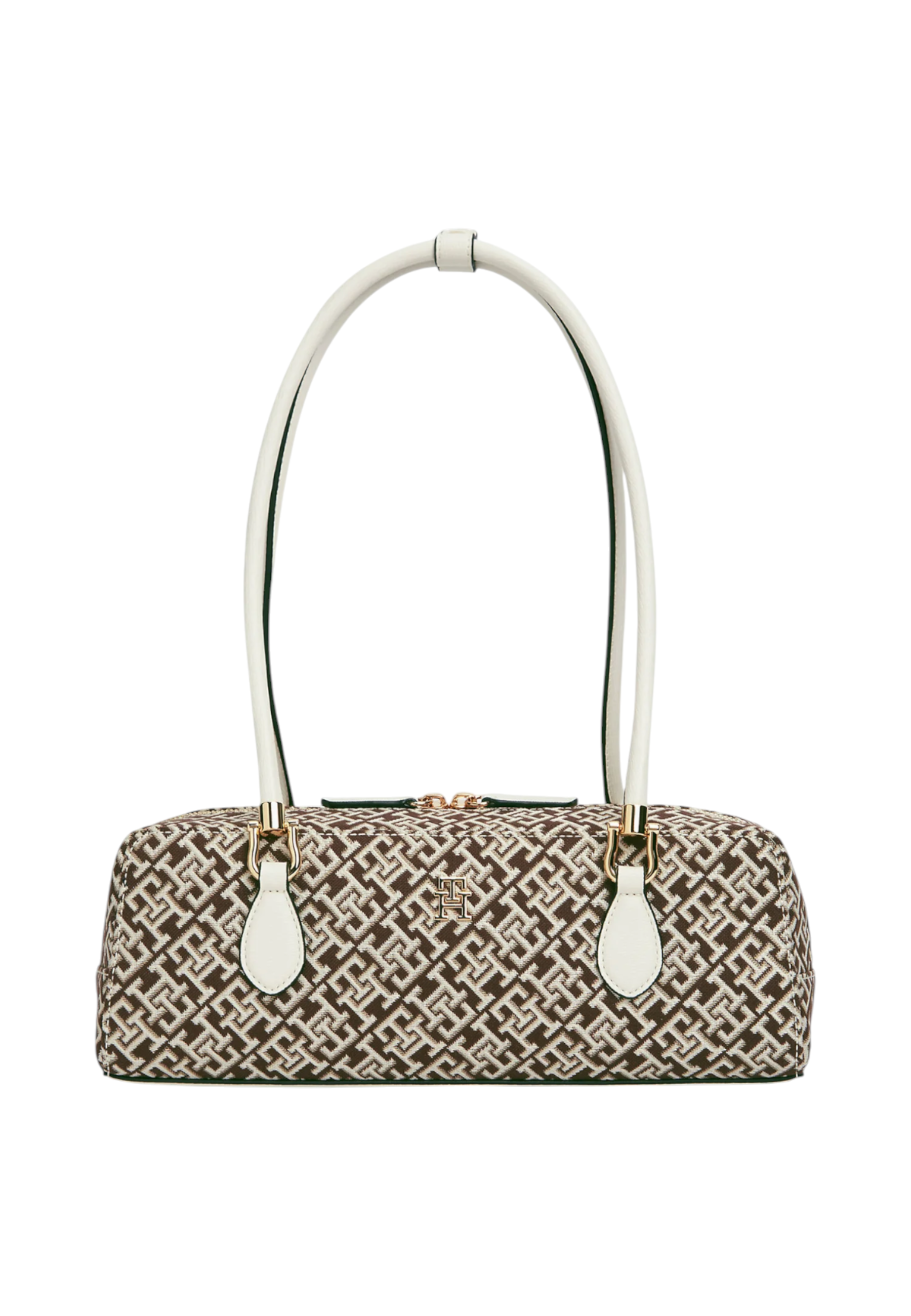 Borsa A Spalla Donna Tommy Hilfiger Shoulder Bag Jacquard Th Grace AW0AW18752
