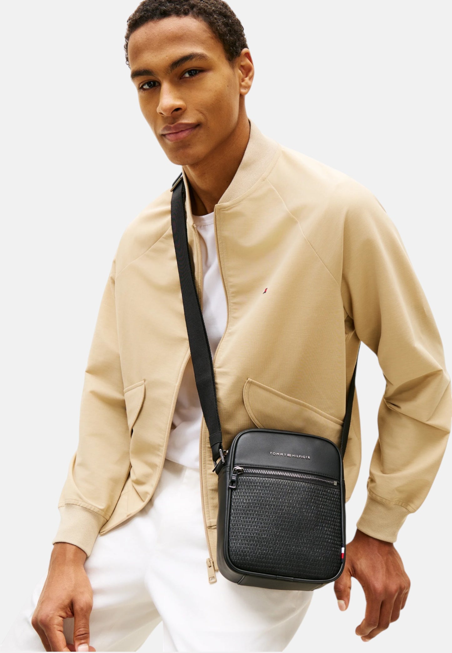 Borsa A Spalla Uomo Tommy Hilfiger  Th Woven Mini AM0AM14095