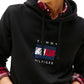 Felpa Con Cappuccio Uomo Tommy Hilfiger  Linear Flag Graphic MW0MW41332