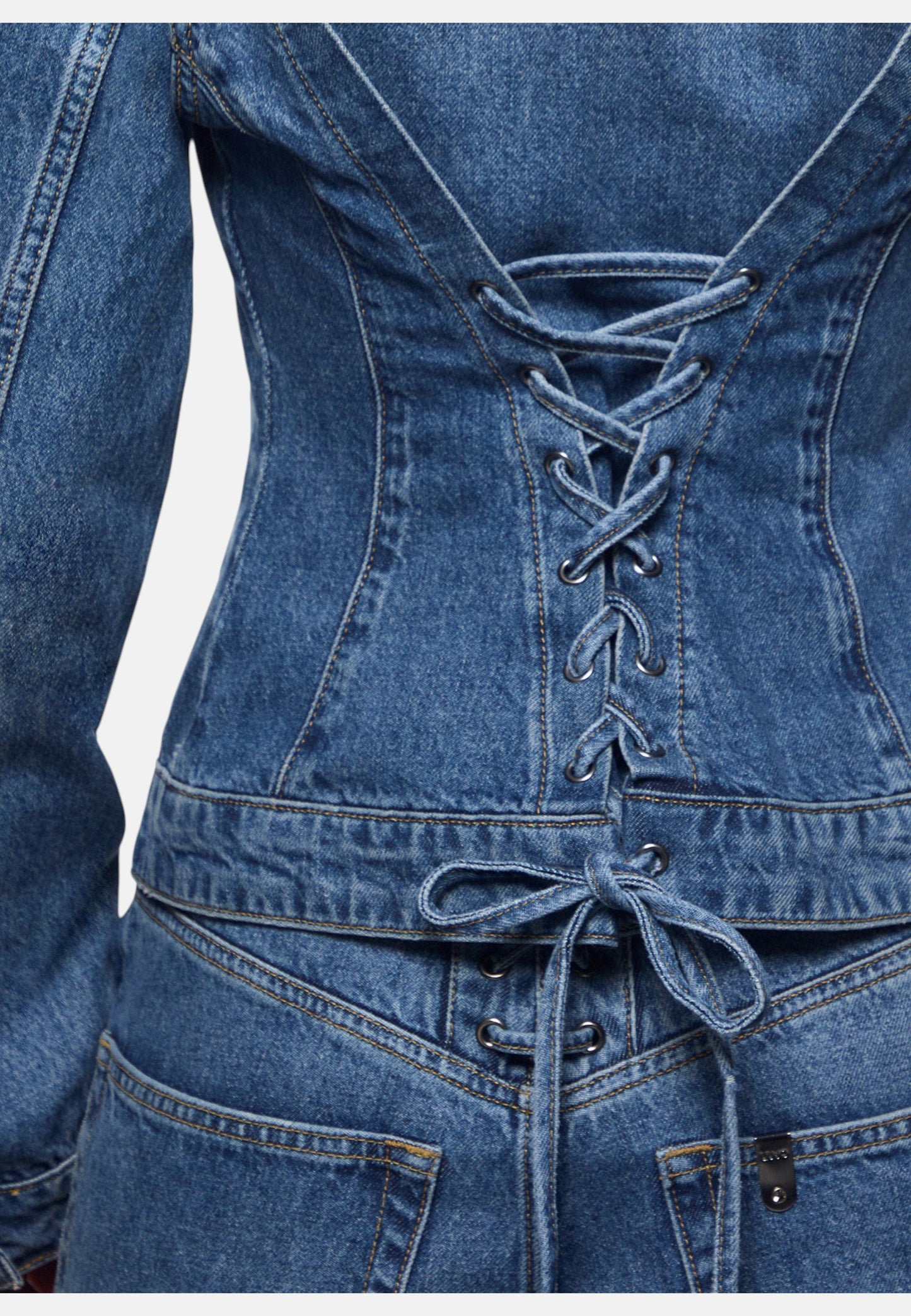 Giacca Jeans Donna Liu Jo Con Stringhe Liu Jo feat ELODIE UA6511D0400