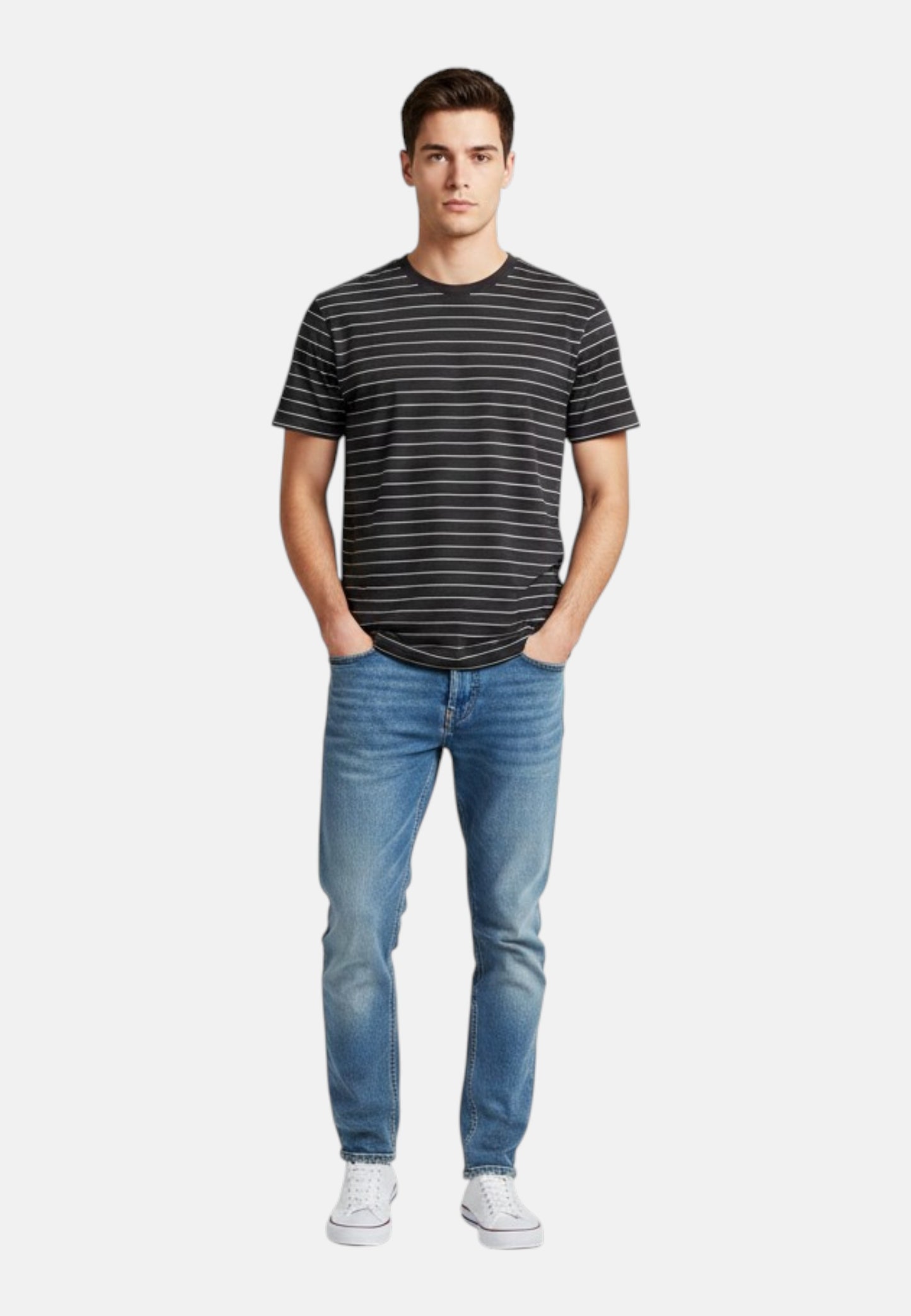 T-Shirt Manica Corta Uomo Gas  Dharis Stripes 543919183889