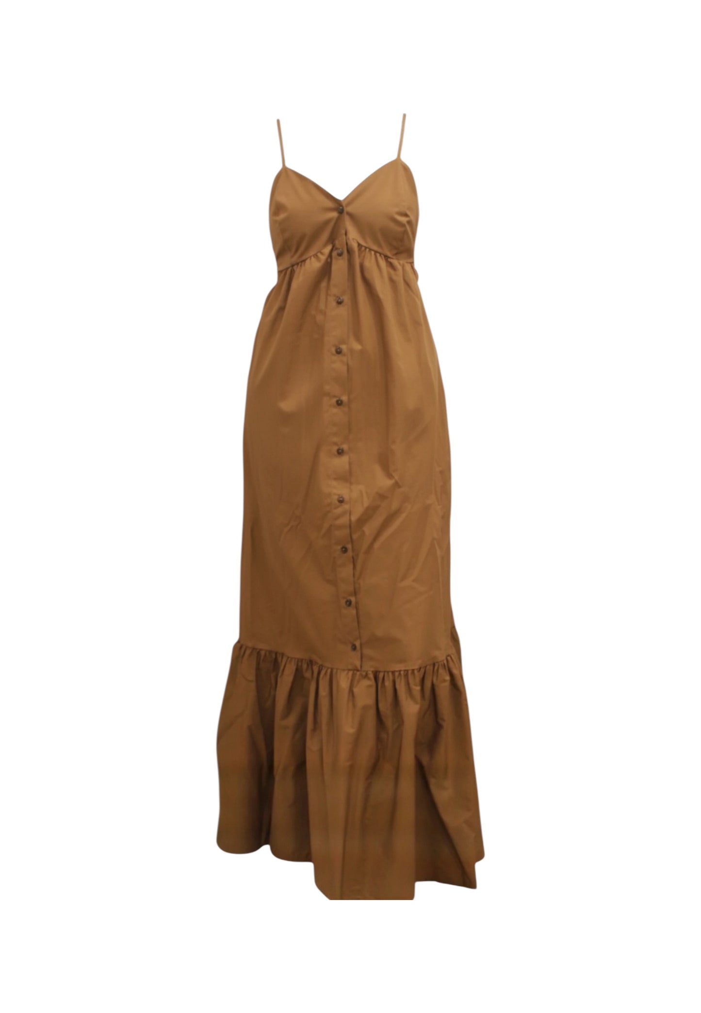 Vestito Lungo Donna White Wise Con Cintura  WW28813