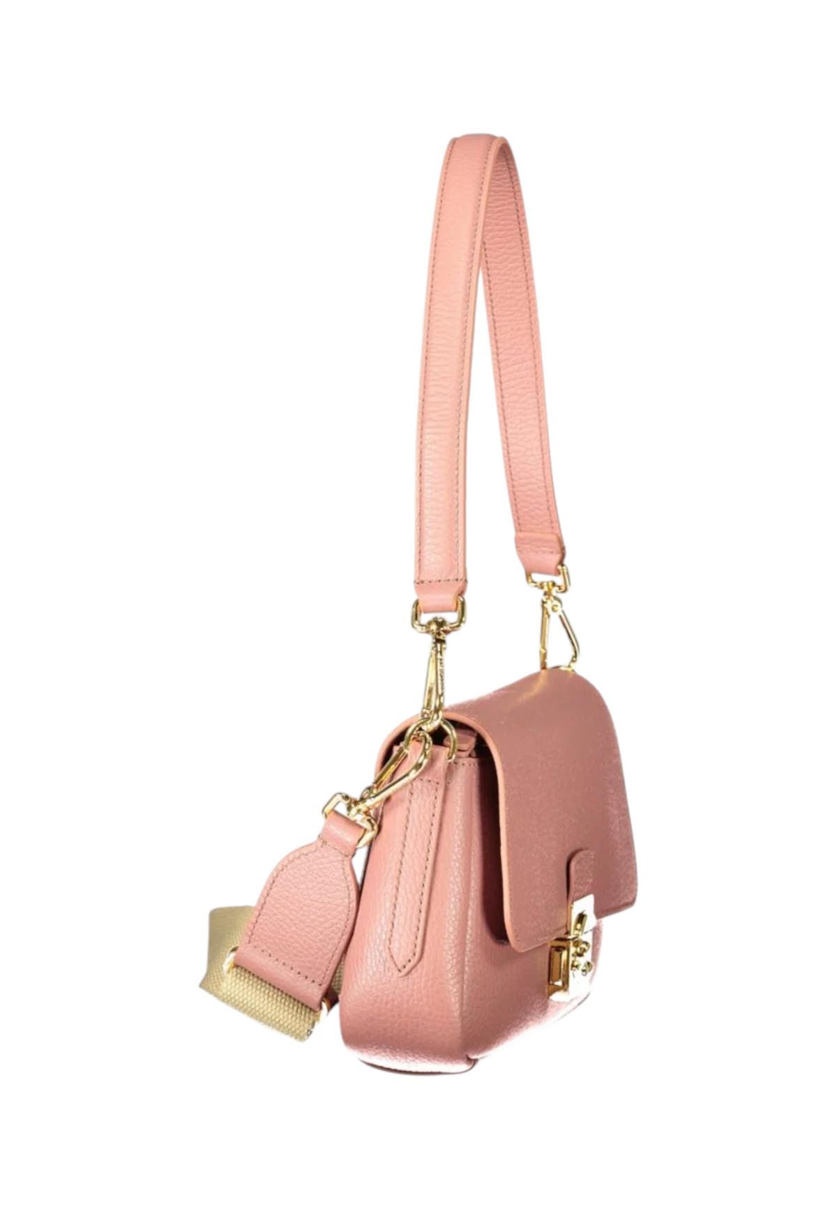 Borsa A Tracolla Donna Coccinelle Pelle con grana, Chiusura con dettaglio lock C-Me Lock E1U4K120201