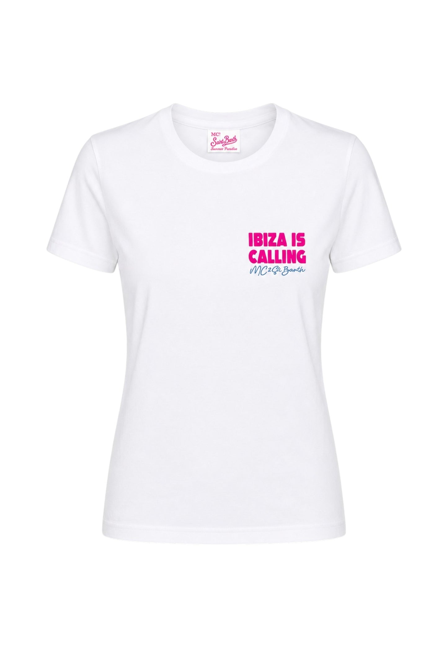 T-Shirt Manica Corta Donna Mc2 Saint Barth Ibiza Calling Emilie EMI0001