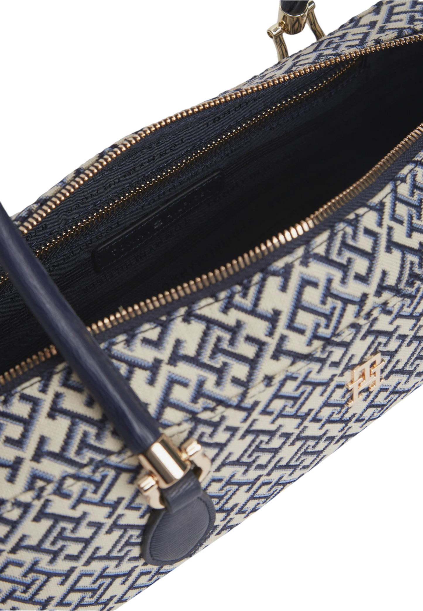 Borsa A Spalla Donna Tommy Hilfiger Shoulder Bag Jacquard Th Grace AW0AW18752