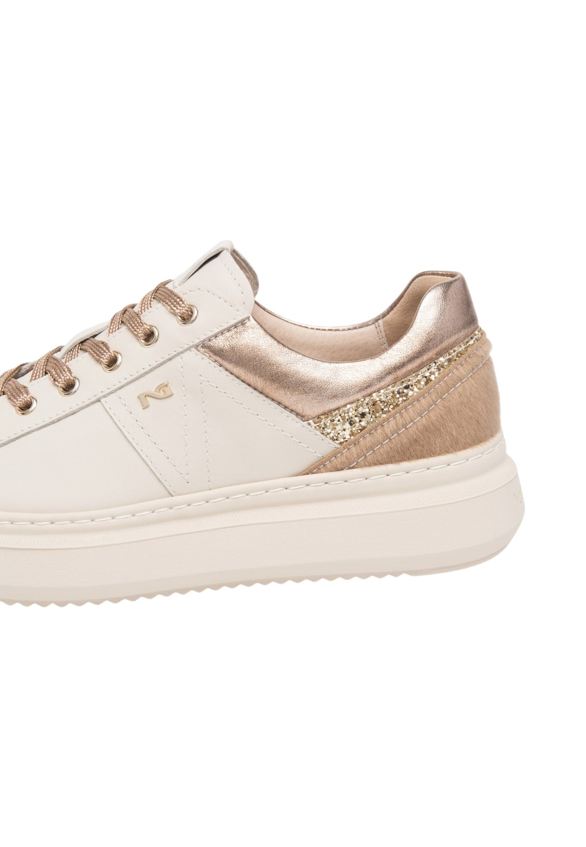 Sneakers  Donna Nero Giardini  Guanto T.Patty T.Glitter Gr.Top Sab Lunare I617430D