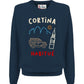 Maglione A Girocollo Uomo Mc2 Saint Barth Cortina Draw Emb Heron HER0001