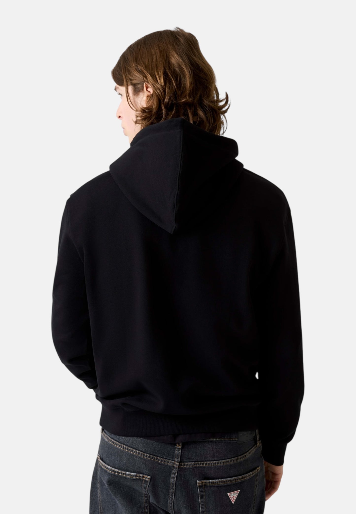 Felpa Con Cappuccio Uomo Guess  Gj Resitered Trademar M6RQ25KCPR1