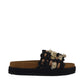 Sandali  Donna Mou  Monoband rope sandal fringes