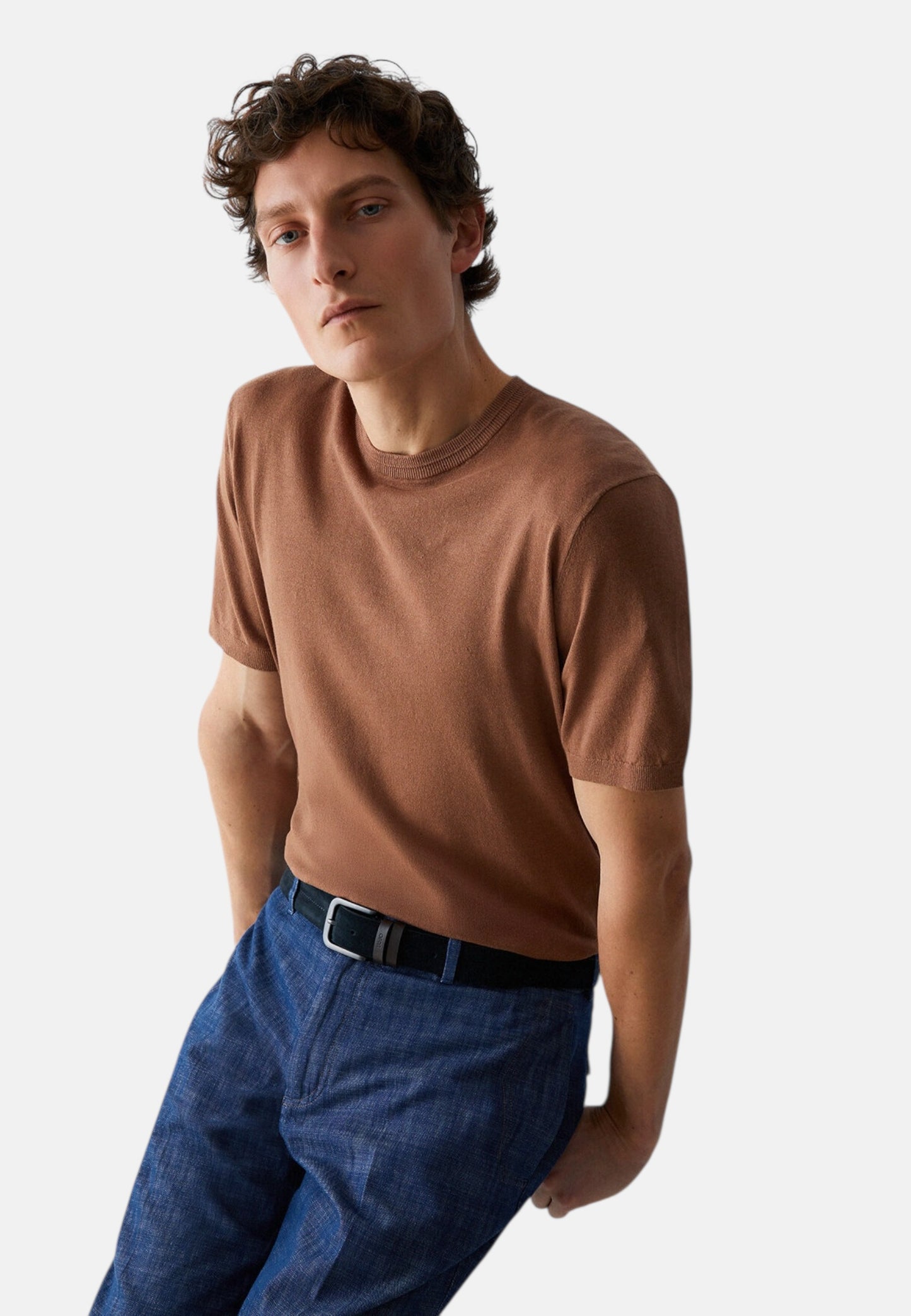 Maglia A Girocollo Uomo Liu Jo Manica Corta  QA6135MA08S