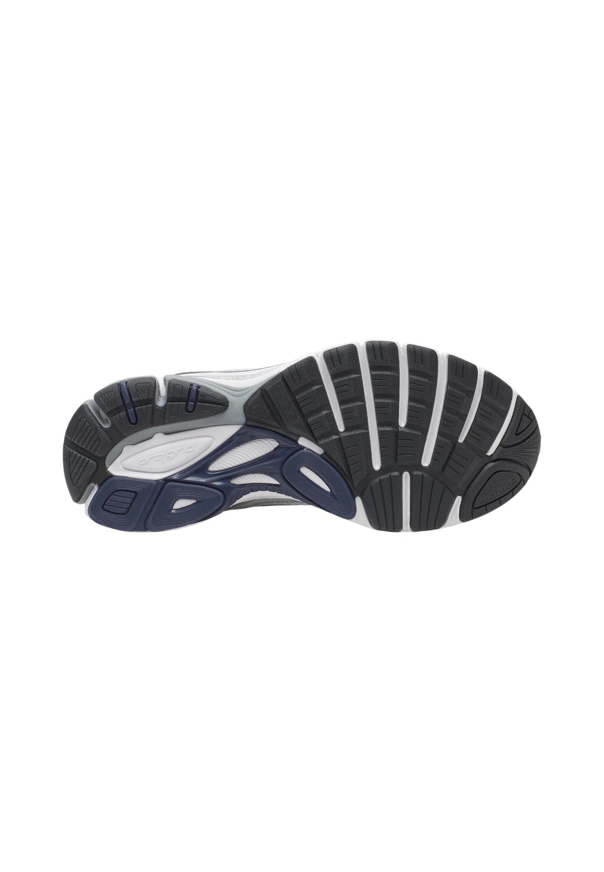 Sneakers Basse Uomo Saucony Chiusura con lacci, Tomaia in mesh traspirante, Tecnologia Power Grid, Dettagli riflettenti, Struttura leggera e ammortizzata Progrid Guide 7 S101493