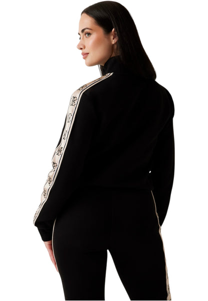 Felpa Con Zip Donna Guess  Britney V2YQ16KB3P2