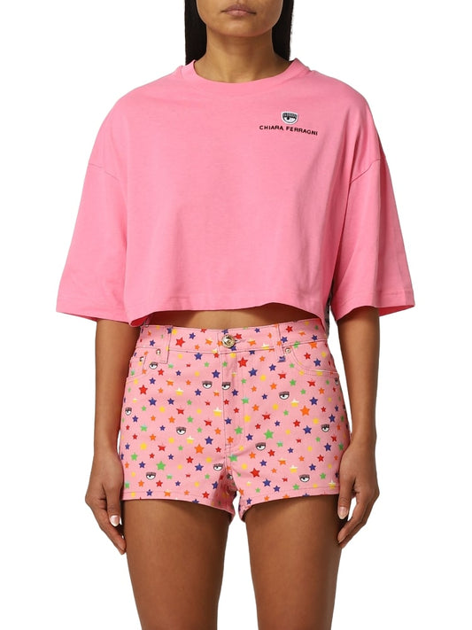 T-Shirt Manica Corta Donna Chiara Ferragni   72CBHT10CJT00