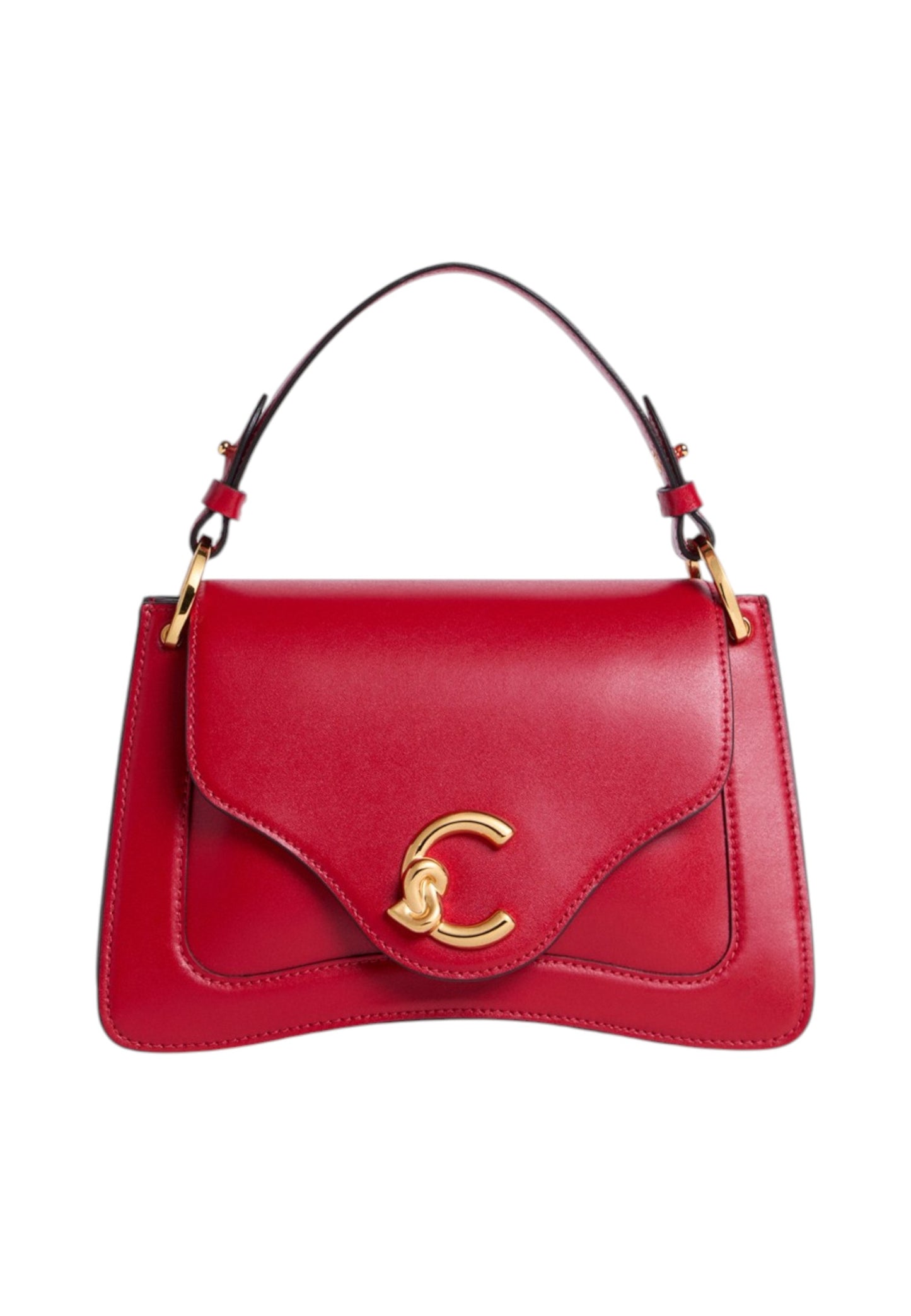 Borsa A Tracolla Donna Coccinelle In Pelle Liscia Di Vitello Coccinelle C-Me Calf Small E1SSK180201