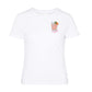 T-Shirt Manica Corta Donna Mc2 Saint Barth Sb Paloma Beads Emb Emilie EMI0001