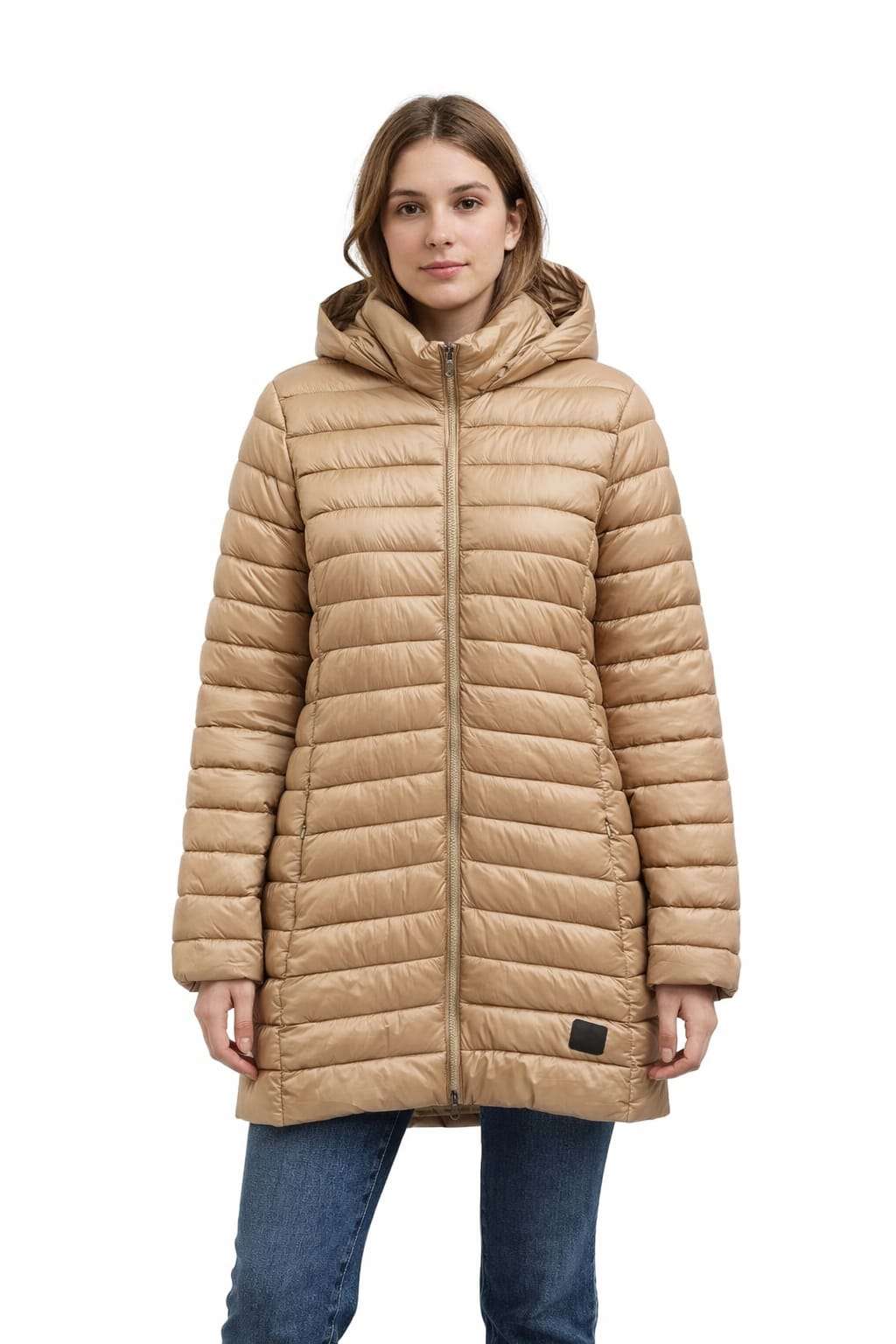 Piumino Lungo Donna Canadian Con Cappuccio Teslin 2 Recycl CN.G224204WRE