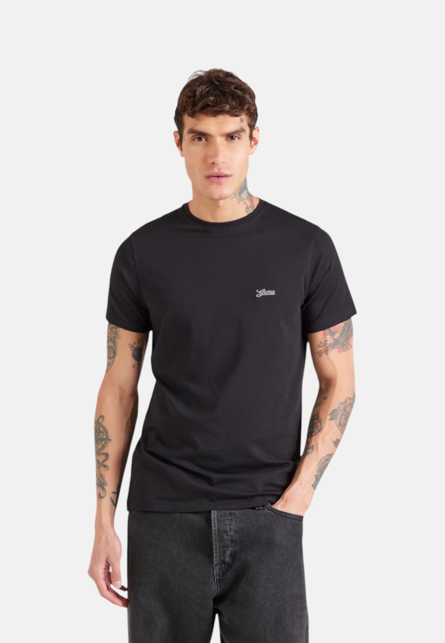 T-Shirt Manica Corta Uomo Guess  Basic Pima M4GI70KC9X0