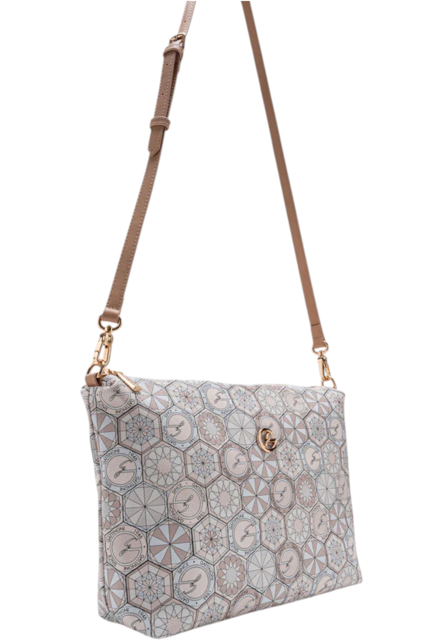 Borsa A Spalla Donna Gattinoni Medium Shopping Teodosia Reversibile