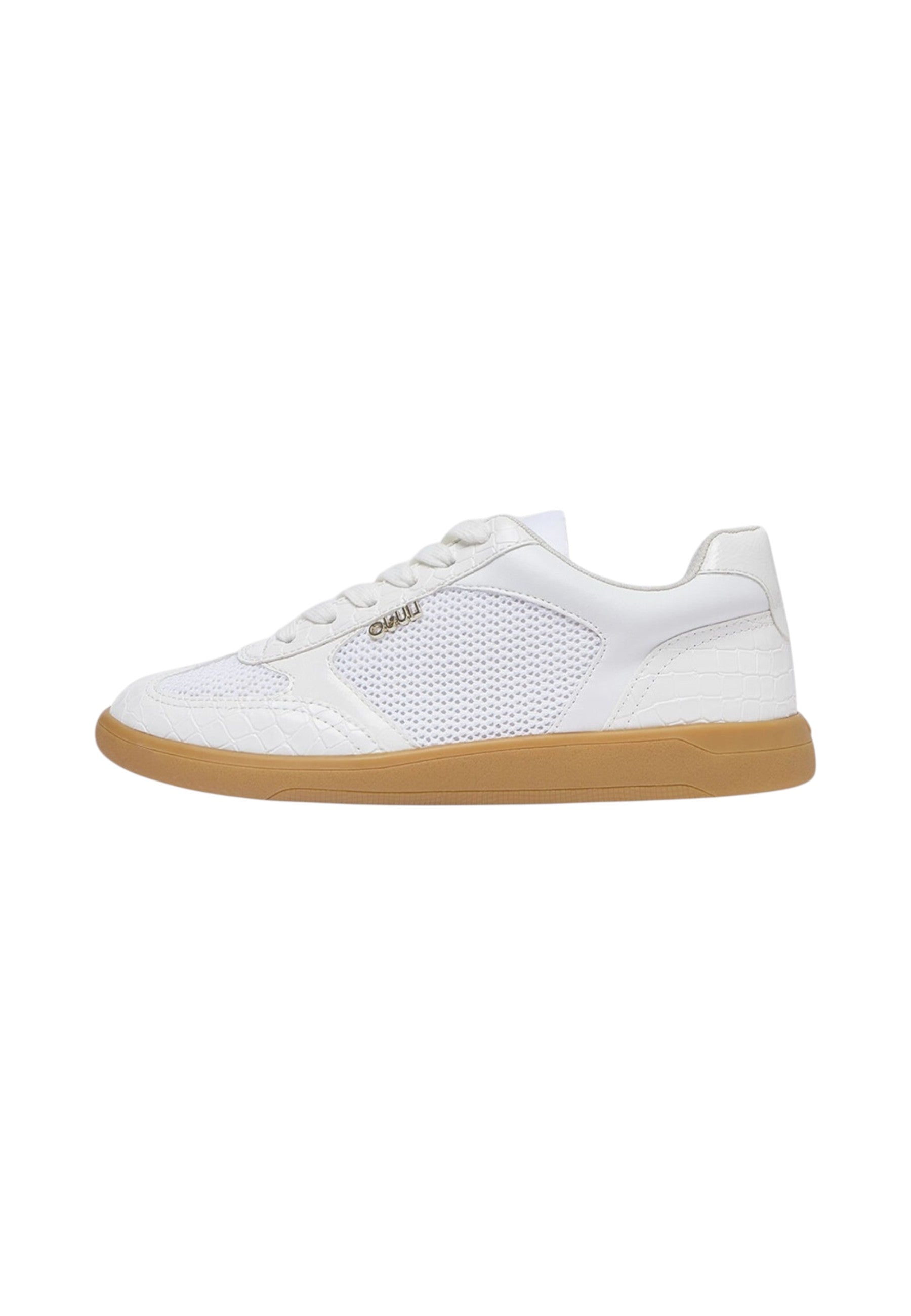 Sneakers Basse Donna Liu Jo In Stampa Cocco/Mesh Connor 01 BA6051EX335