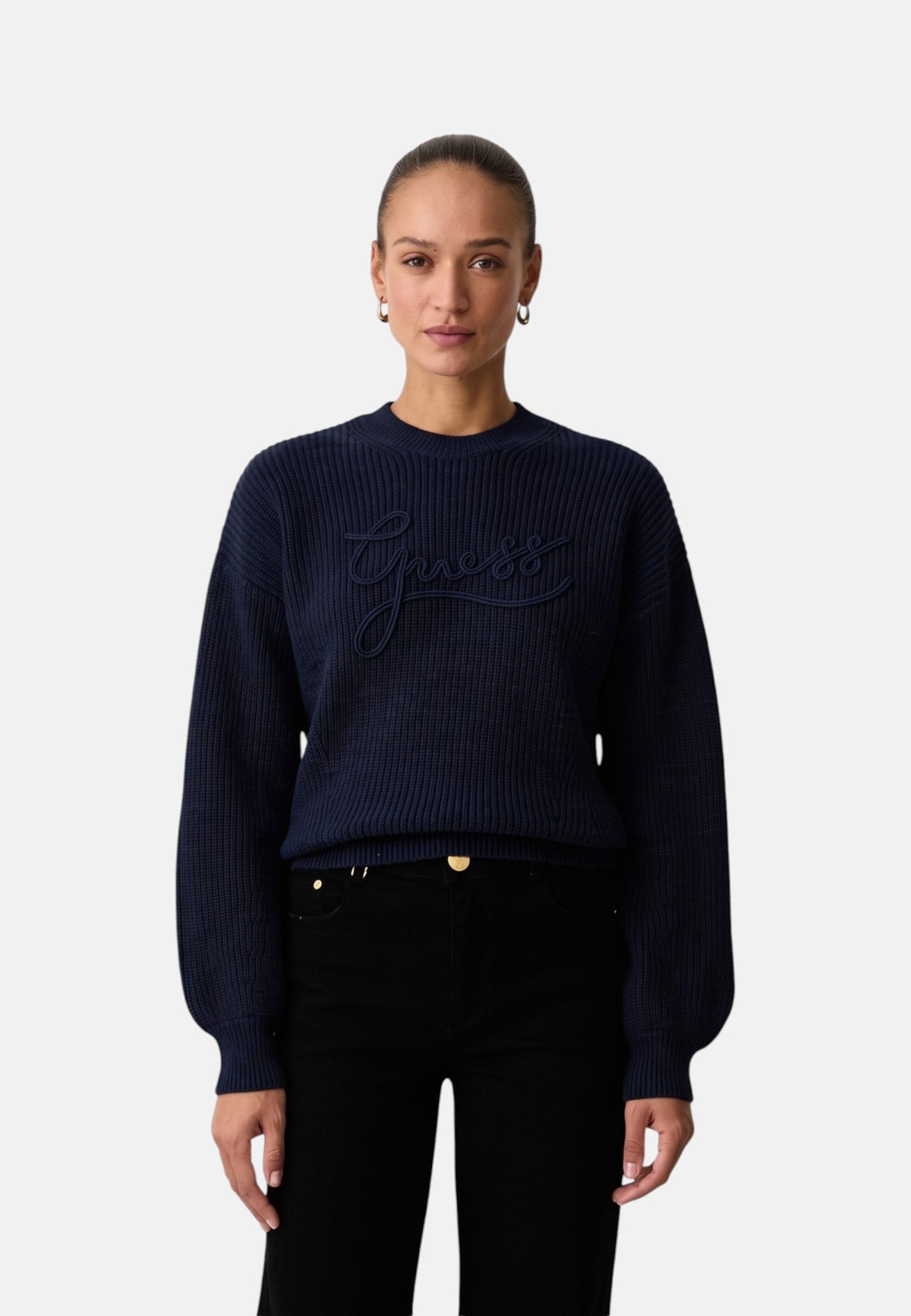 Maglione A Girocollo Donna Guess  Faith W6BR27Z1409