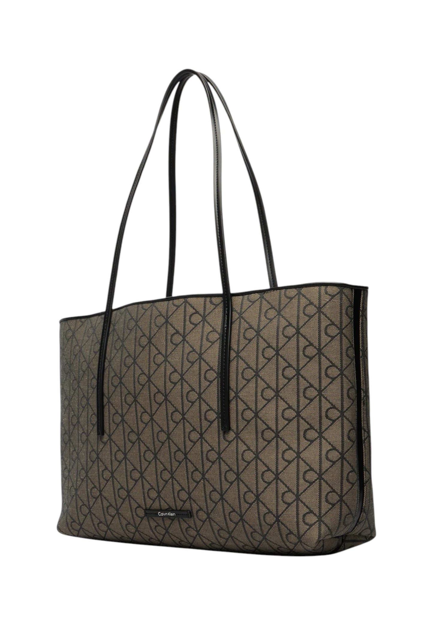 Borsa A Spalla Donna Calvin klein Aop Jacquard Tote W/Pouch Emblem LV04F3750G