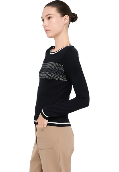 Maglia A Girocollo Donna Liu Jo   TF5209MS49I