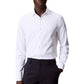 Camicia Manica lunga Uomo Calvin klein  Slim Perf Woven Stretch LV019EU025
