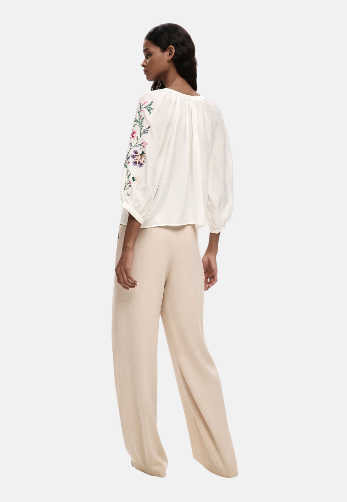 Camicia  Donna Desigual  Blus Roman 26SWBW13