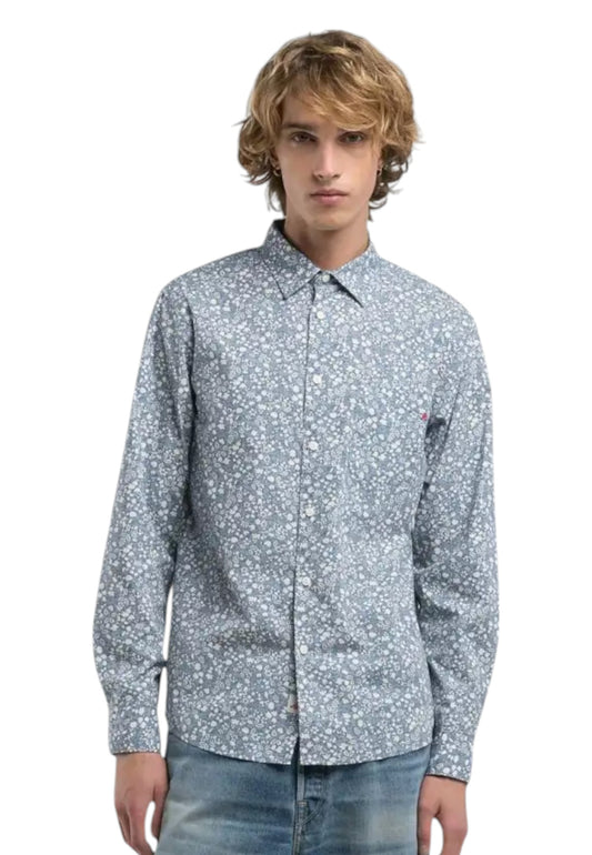 Camicia Manica lunga Uomo Replay Con Motivo Floreale