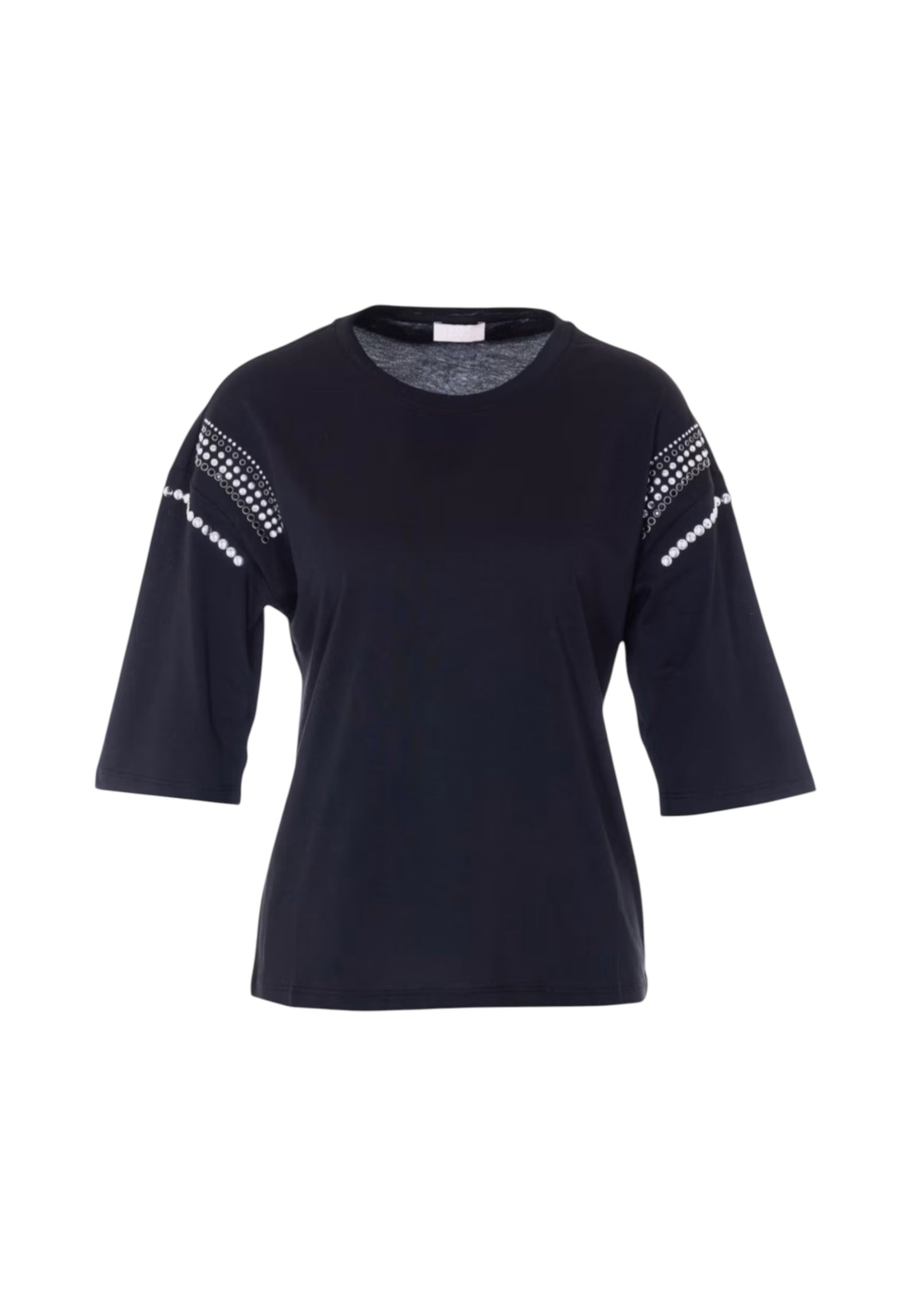 T-Shirt Manica Corta Donna Liu Jo Sleeve Motif Eco Line WA6128JS904