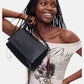 Borsa A Spalla Donna Desigual Medio, Trapuntato, Con patta Half Logo Venecia 4.0 Black 26WAXP08
