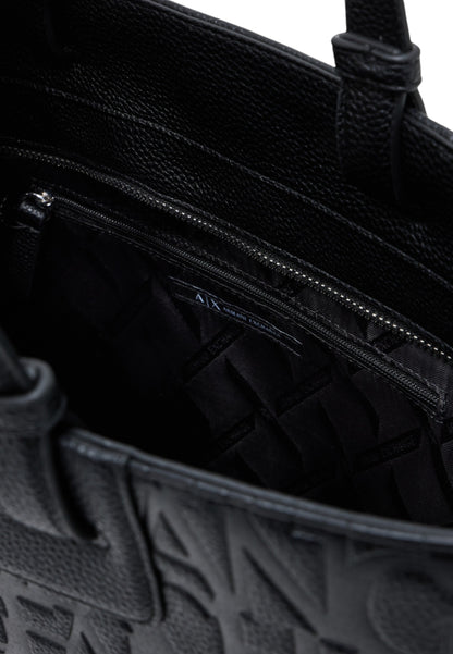 Borsa A Spalla Donna Armani Exchange Shopper Con Logo Allover  XW001481AF15774