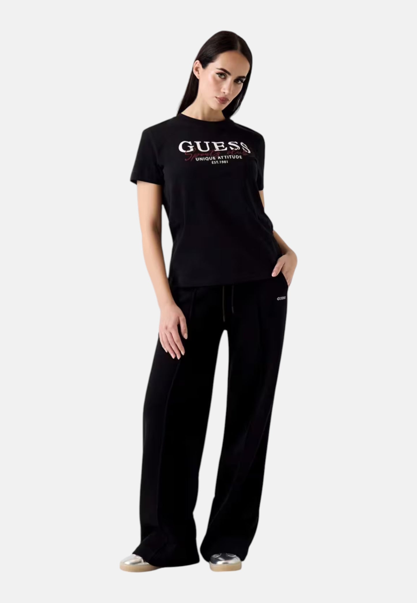 T-Shirt Manica Corta Donna Guess  Artemisia V6RI05I3Z14