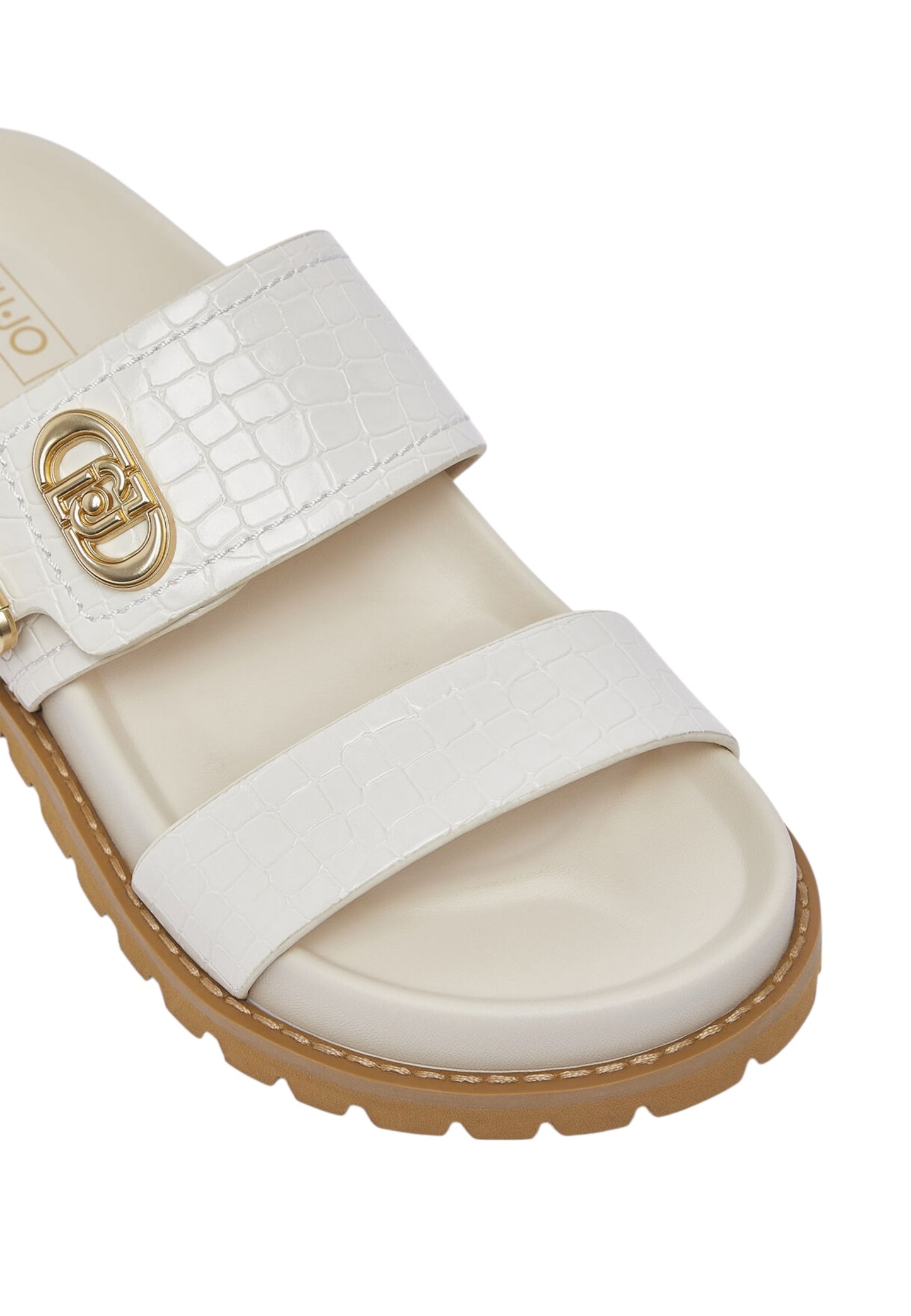 Sandali Bassi Donna Liu Jo In Stampa Cocco Spread Livia 02 SA6109EX068
