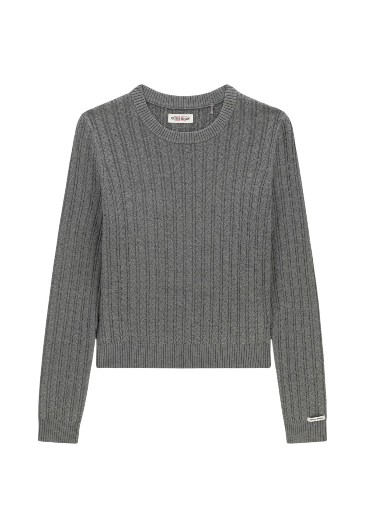 Maglione A Girocollo Donna Guess Lavorazione a trecce Gj W6YR41Z1102