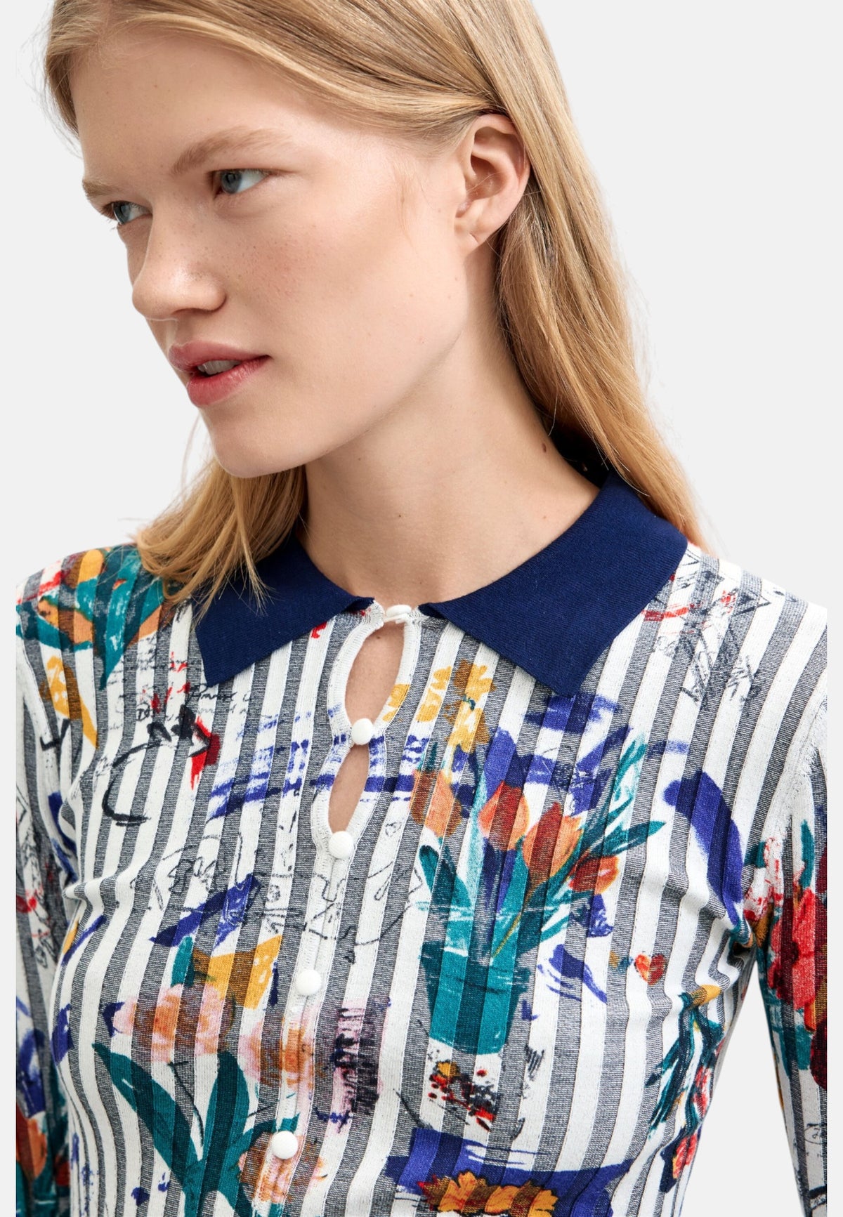 Maglione  Donna Desigual  Jers Flowpock 26WWJF30