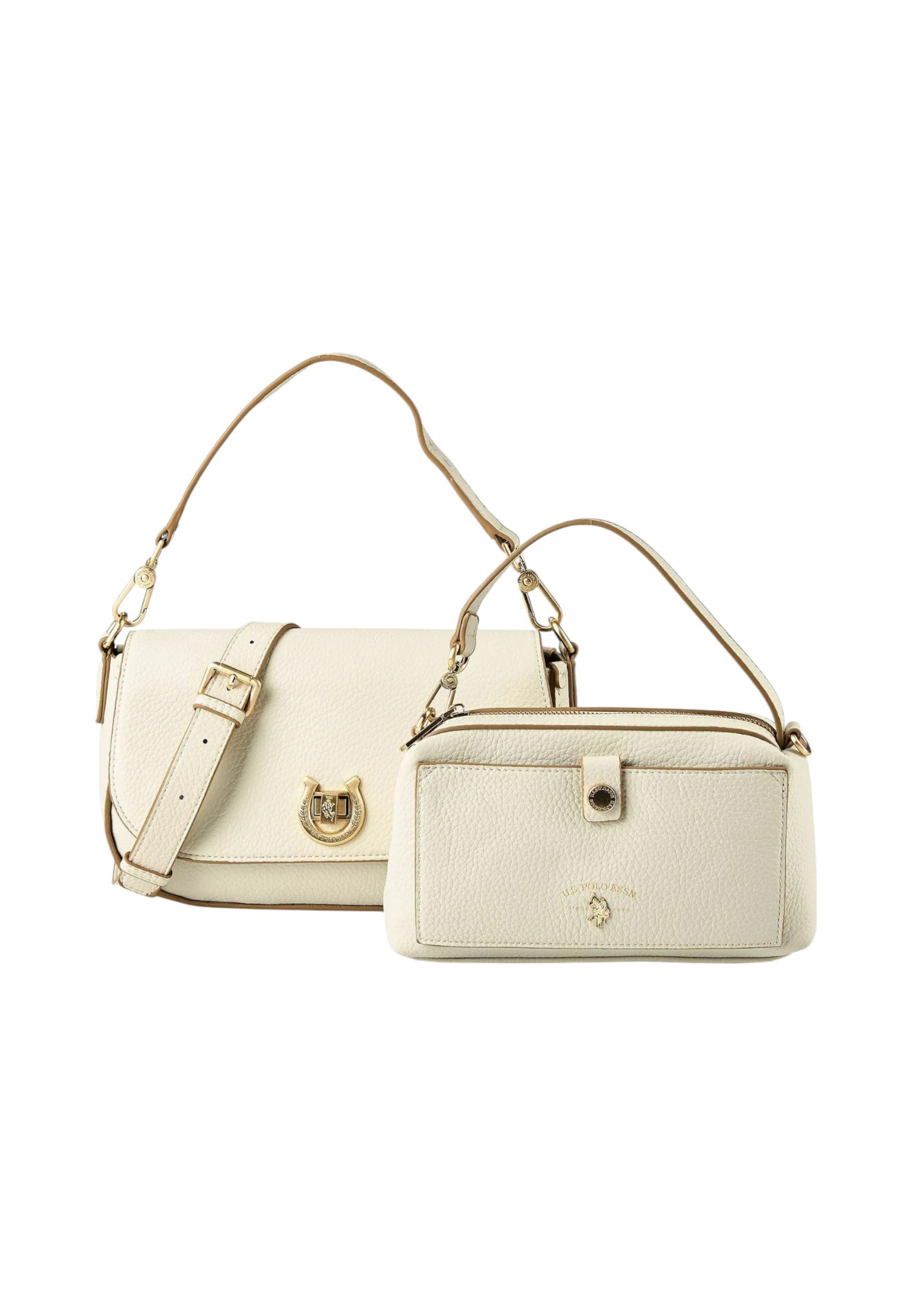 Borsa A Tracolla Donna U.S. Polo Assn. Con Patta Middleton BIU0M8871WVP