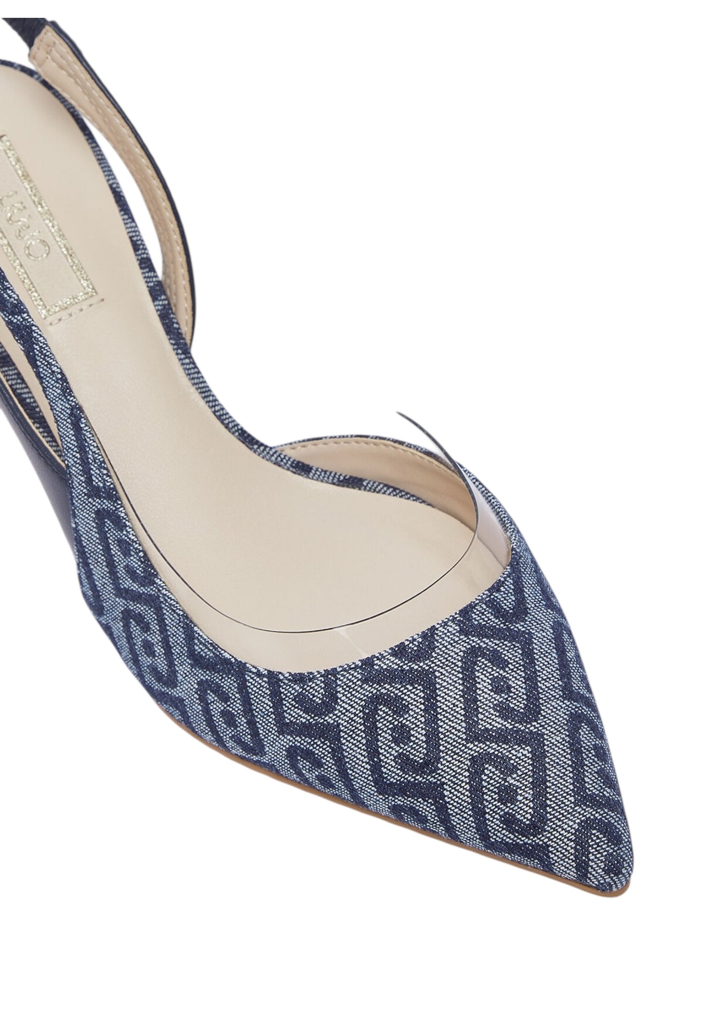 Sling Back  Donna Liu Jo In Denim Monogram Deva 09 SA6023TX523