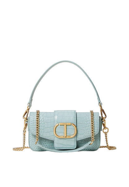 Borsa A Tracolla Donna Twinset Piccola In Pelle A Stampa Cocco Amie 242TB7121