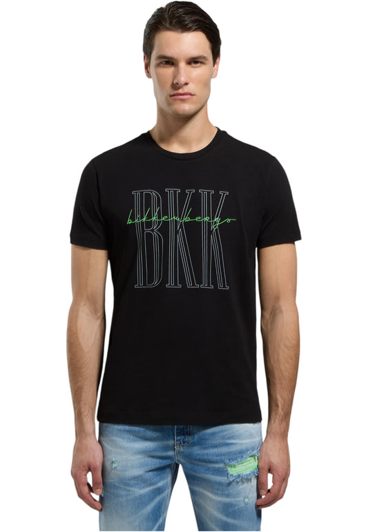 T-Shirt Manica Corta Uomo Bikkembergs Stampa BKK