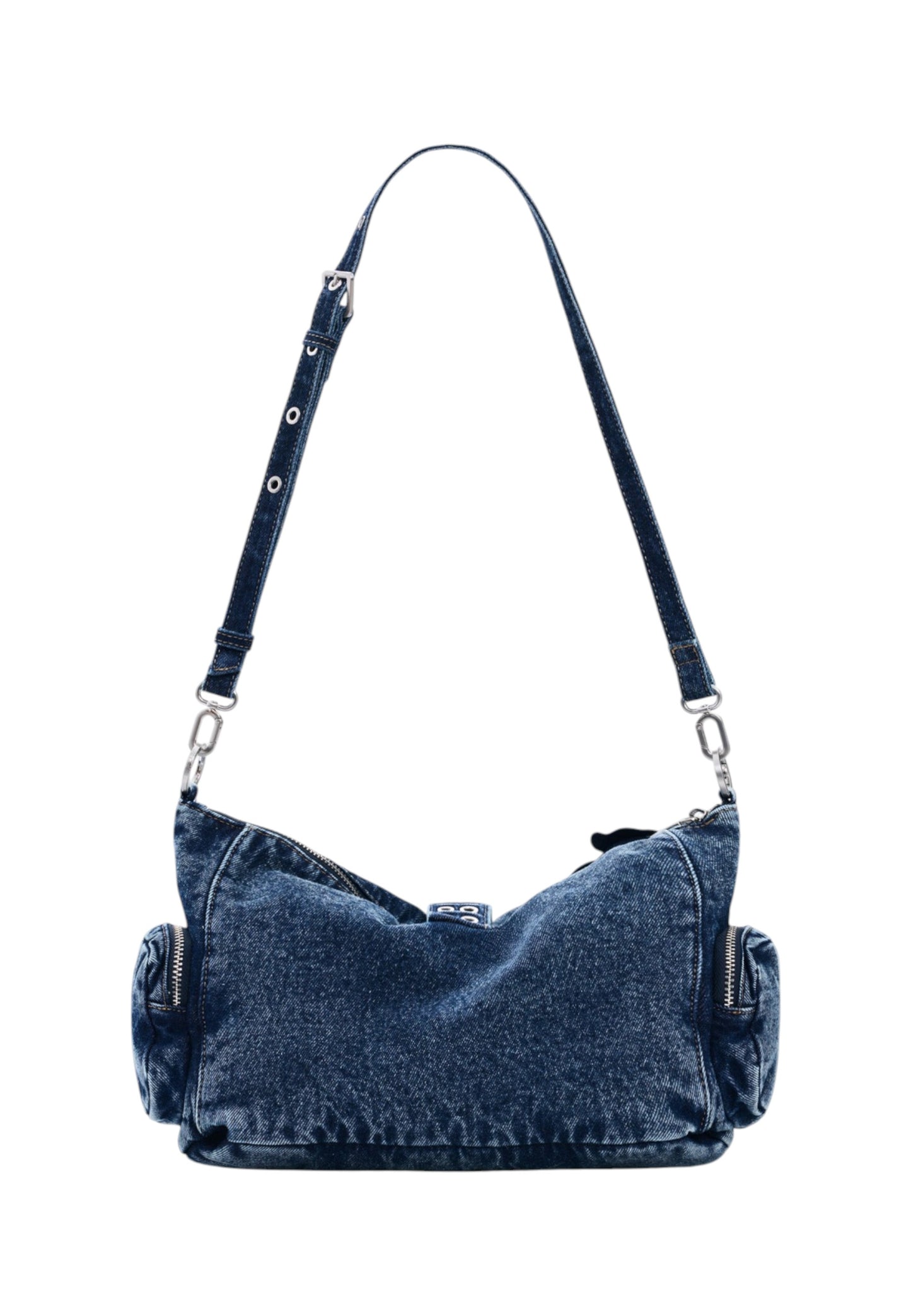 Borsa A Spalla Donna Desigual  Bag Curio Denim Banaba 26SAXD21