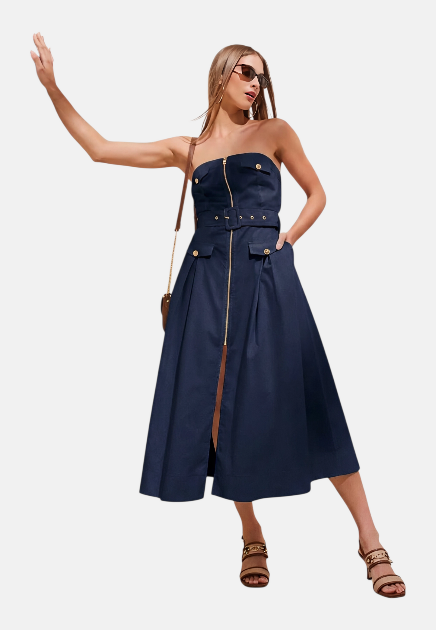 Vestito Midi Donna Gaudi