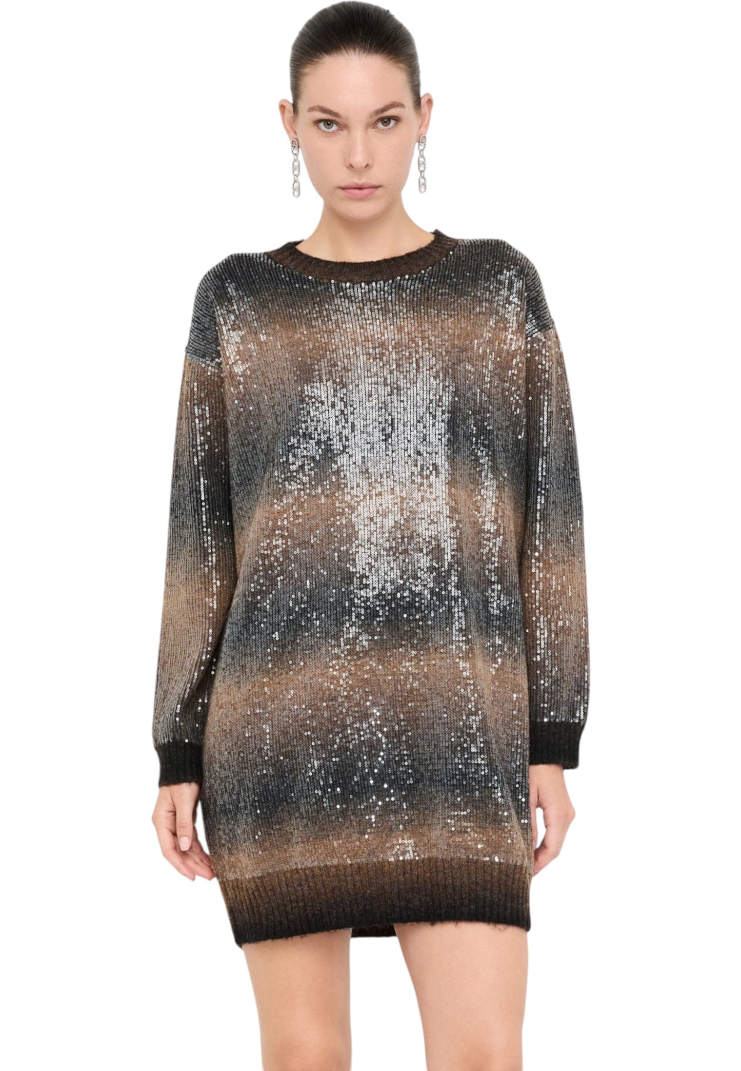 Vestito Corto Donna Liu Jo In Maglia  MF5488MA14R