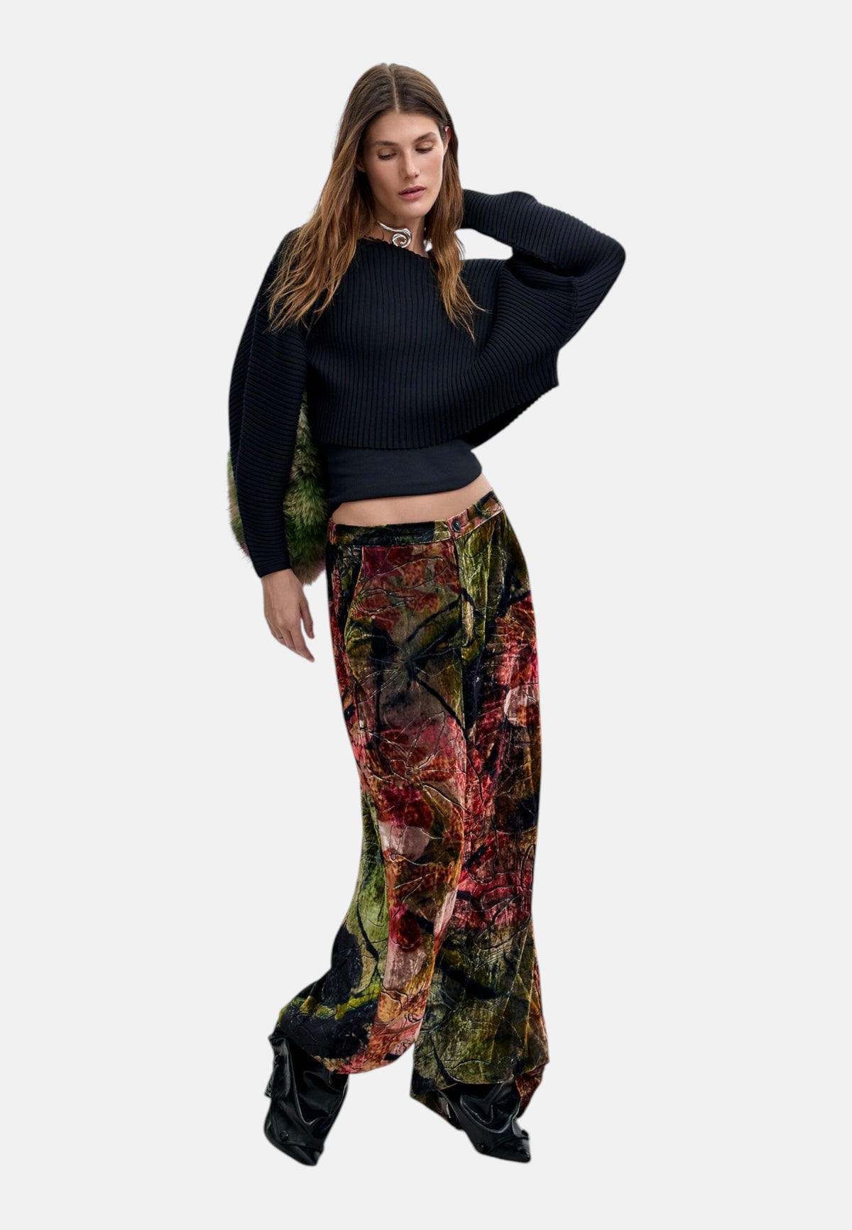 Pantaloni  Donna Desigual  Pant Orchid Lacroix 26WWPW16