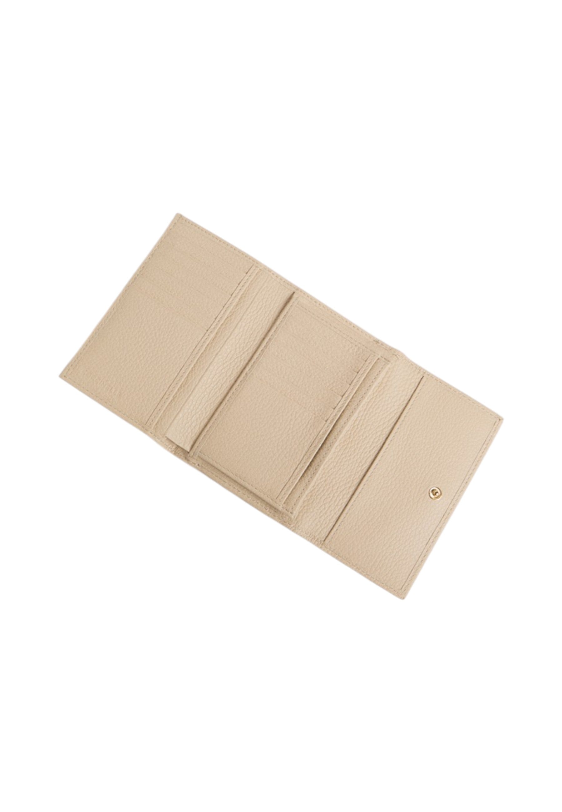 Portafoglio Con Patta Donna Coccinelle In Pelle Martellata Metallic Soft Medium E2MW5116601