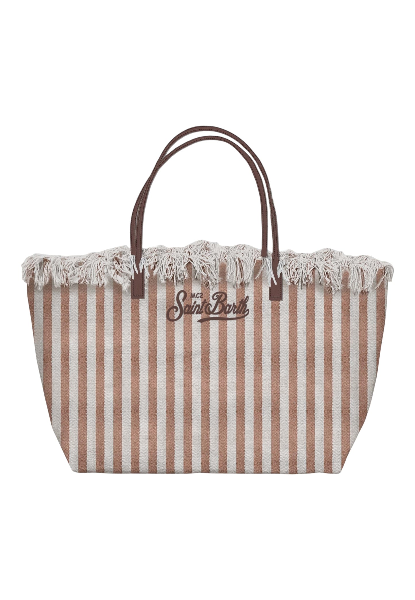 Borsa A Spalla Donna Mc2 Saint Barth Hb Stripes City Bag Fringe CBF0001