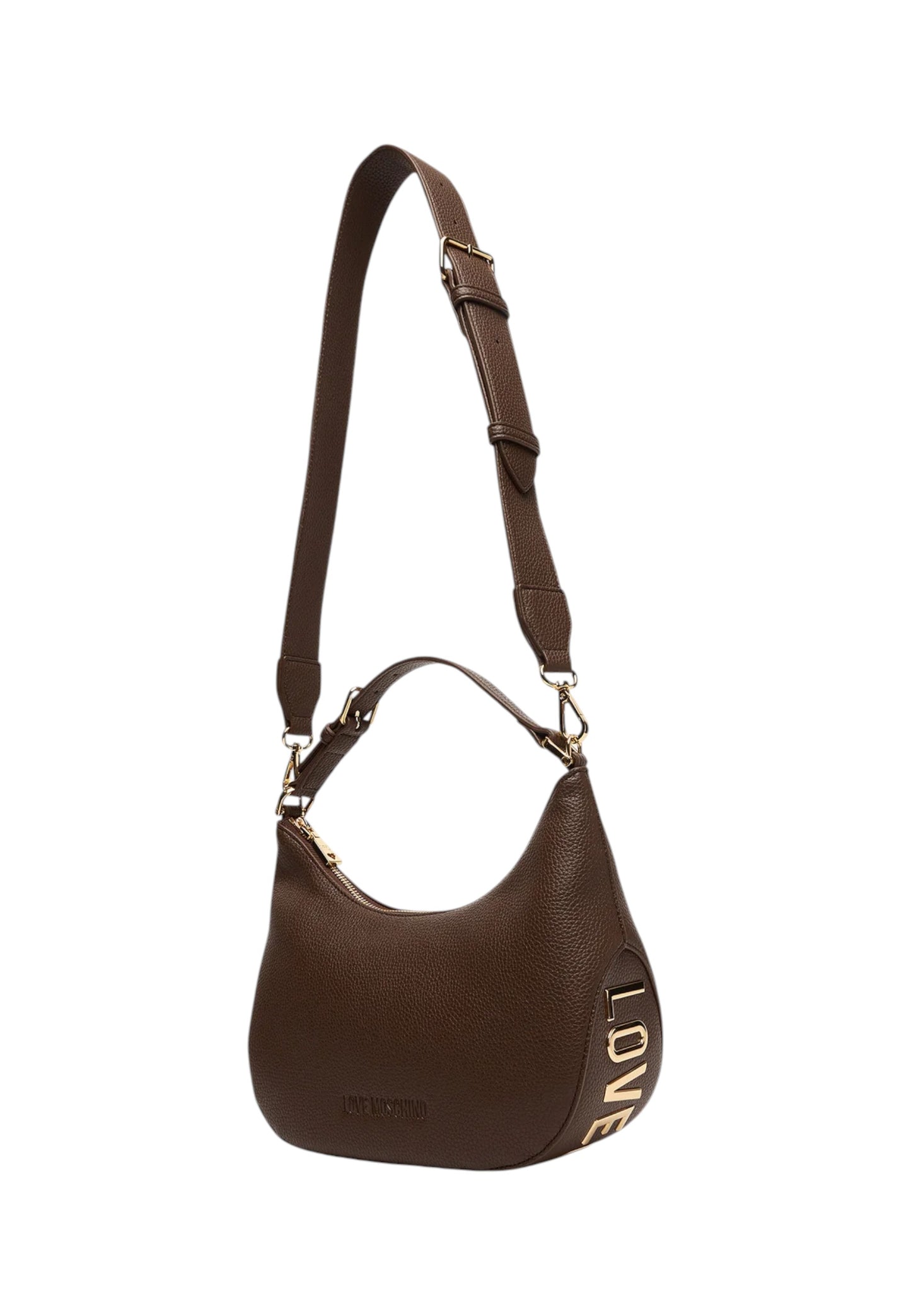 Borsa A Spalla Donna Love Moschino Effetto Pelle Martellata  JC4018PP1NLT0
